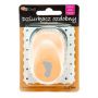 Dziurkacz ozdobny dpCraft 1,6cm Stopa - 2